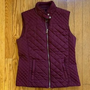 Merlot Vest from Francesca’s Boutique